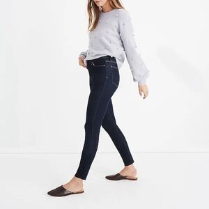 Madewell Roadtripper Jeggings Jeans High Rise Pember Dark Wash New Size 26